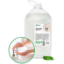 Мыло жидкое 5л "Milana" КРЕМ Жемчужное "GRASS"
