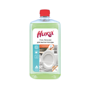 Гель-бальзам для мытья посуды "Ника"