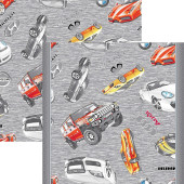Ковровое покрытие, принт - Машины