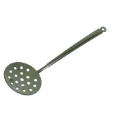 Шумовка с ручкой из стали