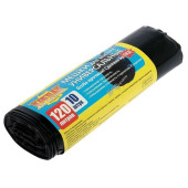 Крепак мешки для мусора в рулоне 120 л. (10 шт.) 15 мкм