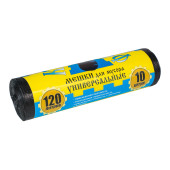 Крепакоф мешки для мусора  120л (10 шт.)  13 мкм