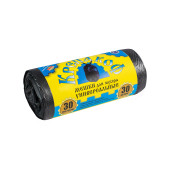 Крепакоф мешки для мусора в рулоне 30л (30 шт.) 8 мкм