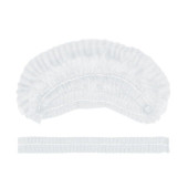 Шапочка Шарлотта белая, 100 шт/уп
