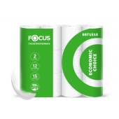 Туалетная бумага FOCUS Economic Choice, 12 шт/уп