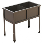 Ванна моечная Прайм, двухсекционнная