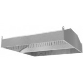 Зонт вытяжной островной