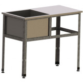 Ванна моечная Классик, односекционнная со столом