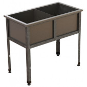 Ванна моечная Классик, двухсекционнная