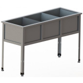 Ванна моечная Прайм, трехсекционнная